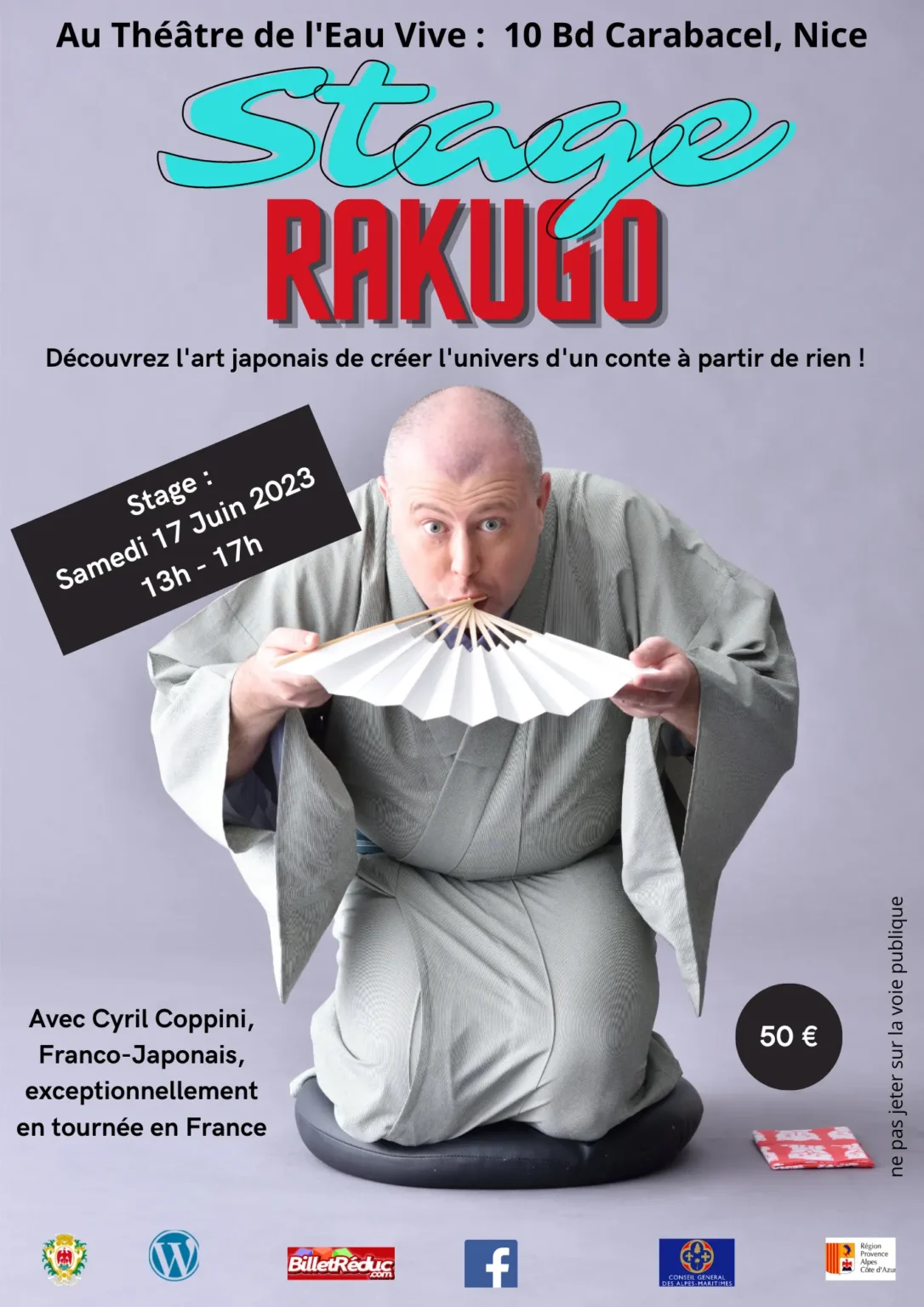 RAKUGO Stage Nice 17 juin