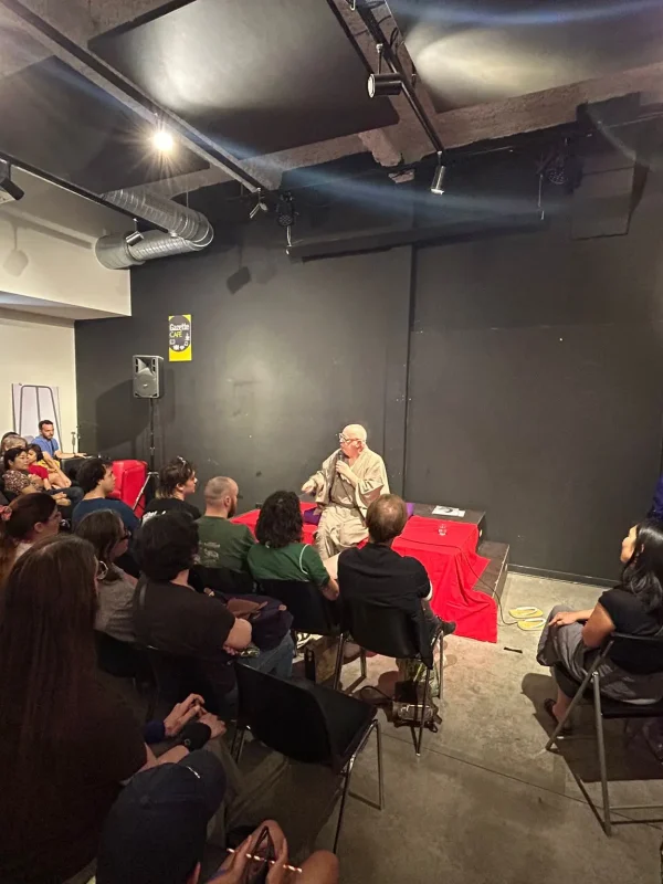 Échange avec le public à Montpellier